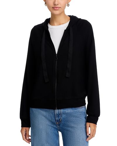 Majestic Filatures Majestic Filatures Cashmere Zip Front Hoodie