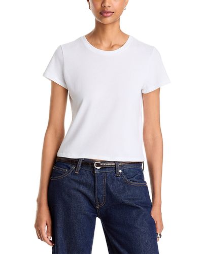 Majestic Filatures Majestic Filatures Deluxe Cotton Crop Short Sleeve Crewneck Tee