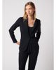 Majestic Filatures Majestic Filatures French Terry Brushed Fleece One-Button Blazer - 1