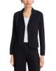 Majestic Filatures Majestic Filatures Linen Stretch Three Button Blazer - 1