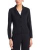Majestic Filatures Majestic Filatures Linen Stretch Three Button Blazer - 3