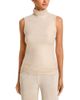 Majestic Filatures Majestic Filatures Metallic Sleeveless Turtleneck - 1