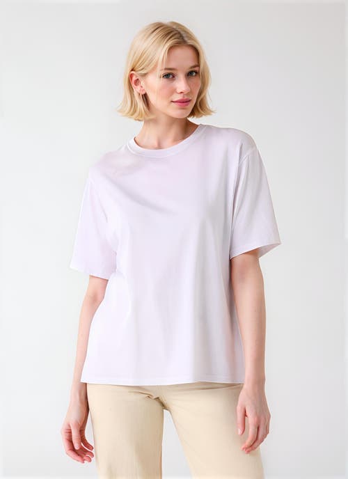 Majestic Filatures Majestic Filatures Organic Cotton Silk Touch Short Sleeve Crewneck