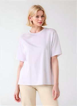 Majestic Filatures Majestic Filatures Organic Cotton Silk Touch Short Sleeve Crewneck