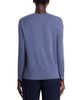 Majestic Filatures Majestic Filatures Soft Touch Long Sleeve Semi Relaxed Crewneck with Side Slits - 3