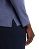 Majestic Filatures Majestic Filatures Soft Touch Long Sleeve Semi Relaxed Crewneck with Side Slits - 4