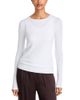 Majestic Filatures Majestic Filatures Soft Touch Rib Double Layer Long Sleeve Tee - 1
