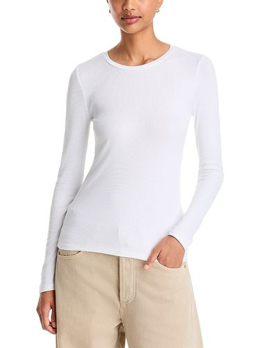 Majestic Filatures Majestic Filatures Soft Touch Rib Long Sleeve Crewneck Tee
