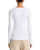 Majestic Filatures Majestic Filatures Soft Touch Rib Long Sleeve Crewneck Tee - 3