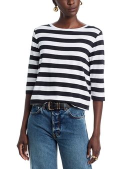 Majestic Filatures Majestic Filatures Soft Touch Stripe Tee