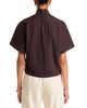 Majestic Filatures Majestic Filatures Supima Cotton Short Sleeve Mock Neck Tee - 3