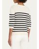 Majestic Filatures Merino Extrafine Striped Crewneck Sweater - 3