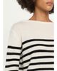 Majestic Filatures Merino Extrafine Striped Crewneck Sweater - 5
