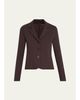 Majestic Filatures Single-Breasted French Terry Blazer - 1