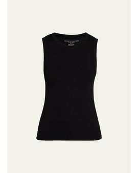 Majestic Filatures Soft Touch Rib Knit Tank Top