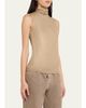 Majestic Filatures Soft Touch Shimmer Turtleneck Tank - 4
