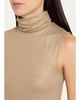Majestic Filatures Soft Touch Shimmer Turtleneck Tank - 5