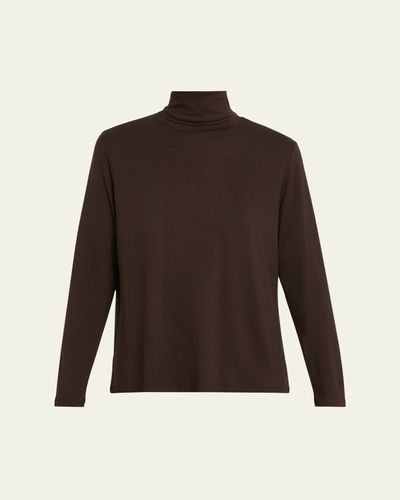 Majestic Filatures Soft Touch Turtleneck Pullover