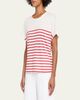 Majestic Filatures Striped Organic Cotton Crewneck Top - 4