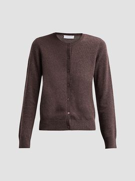 Majestic Filatures Women's Cashmere Crewneck Cardigan
