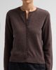 Majestic Filatures Women's Cashmere Crewneck Cardigan - 5