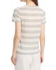 Majestic Filatures Women's Cashmere Stripe Crewneck T-Shirt - 5