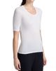 Majestic Filatures Women's Scoopneck Stretch Linen Top - 4