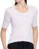 Majestic Filatures Women's Scoopneck Stretch Linen Top - 6