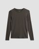 Majestic Filatures Women's Soft Touch Long-Sleeve Crewneck T-Shirt - 1