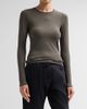 Majestic Filatures Women's Soft Touch Long-Sleeve Crewneck T-Shirt - 4