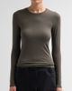 Majestic Filatures Women's Soft Touch Long-Sleeve Crewneck T-Shirt - 5