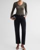 Majestic Filatures Women's Soft Touch Long-Sleeve V-Neck T-Shirt - 2