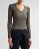 Majestic Filatures Women's Soft Touch Long-Sleeve V-Neck T-Shirt - 4