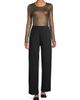 Majestic Filatures Women's Soft Touch Metallic Crewneck Top - 2
