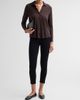Majestic Filatures Women's Soft Touch Relaxed Button-Front Shirt - 2