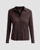 Majestic Filatures Women's Soft Touch Relaxed Button-Front Shirt - 6
