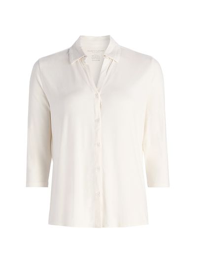 Majestic Filatures Women's Soft Touch Semi-Relaxed Shirt