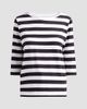 Majestic Filatures Women's Soft Touch Stripe Boatneck Shirt - 1