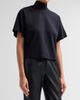 Majestic Filatures Women's Supima Cotton Mock Turtleneck Top - 4