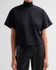 Majestic Filatures Women's Supima Cotton Mock Turtleneck Top - 5