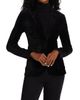 Majestic Filatures Women's Velour One-Button Blazer - 3