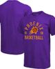 Majestic Threads Men's Majestic Threads Heathered Purple Phoenix Suns Ball Hog Tri-Blend T-Shirt - 1