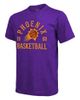 Majestic Threads Men's Majestic Threads Heathered Purple Phoenix Suns Ball Hog Tri-Blend T-Shirt - 2