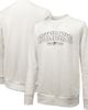 Majestic Threads Unisex Majestic Threads White Atlanta Falcons Sundays Block Letter Crewneck Pullover Sweatshirt  - 1