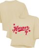 Majestic Threads Women's Majestic Threads Bryce Harper Cream Philadelphia Phillies Boxy Crop Top  - 1