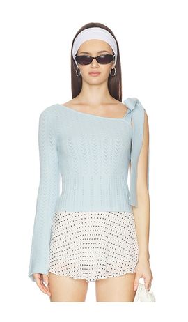 MAJORELLE MAJORELLE Belle Bow Tie Sweater