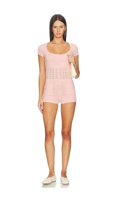 MAJORELLE MAJORELLE Fenella Short Sleeve Romper