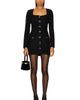 MAJORELLE MAJORELLE Gabrielle Tweed Mini Dress - 1