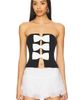 MAJORELLE MAJORELLE Kora Bustier Top - 1