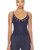 MAJORELLE MAJORELLE Lucassia Textured Embroidered Tank - 1